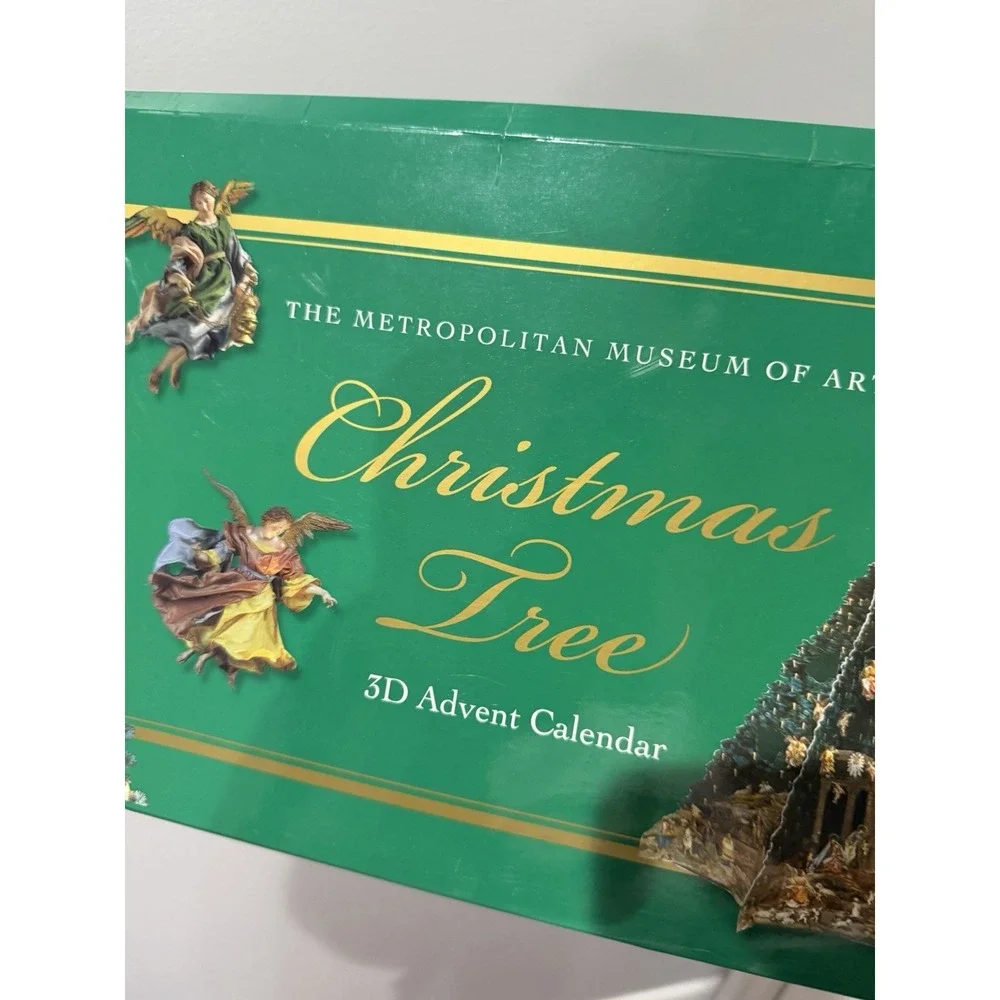 2012 Metropolitan Museum Of Art New York Christmas Tree 3D Advent Calendar NEW